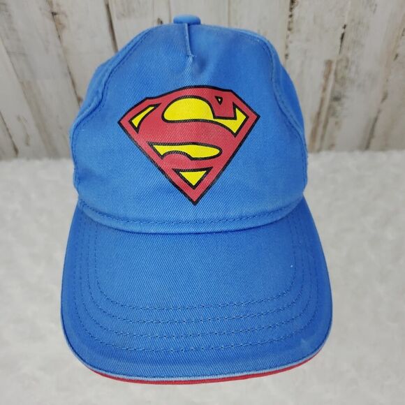 Superman Velcro Cap Blue Size Junior - Picture 9 of 9